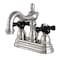 Kingston Brass KS1608PKX 4" Centerset Bathroom Faucet, Brushed Nickel KS1608PKX - alternate 1